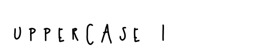uppercase 1