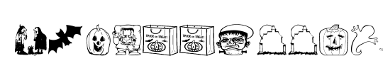 AEZ halloween dingbats