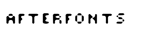 Afterfonts