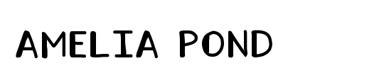 AMELIA POND
