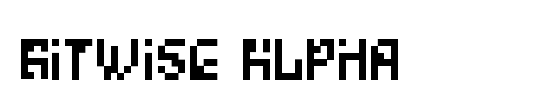 Bitwise Alpha