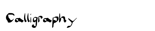 Calligraphy