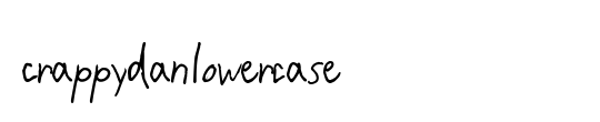CrappyDanLowercase
