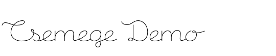 Csemege Demo