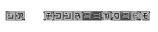 D3 Labyrinthism katakana