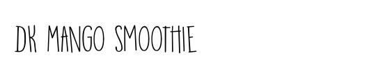 DK Mango Smoothie