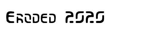 Eroded 2020