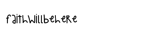 FaithWillBeHere