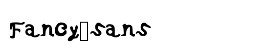 Fancy_sans