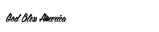 God Bless America