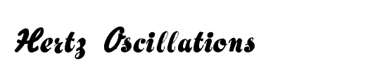 Hertz Oscillations