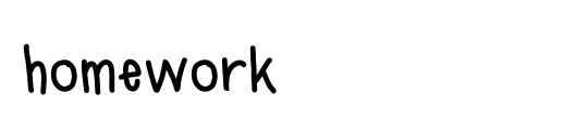 homework