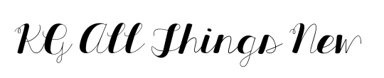 KG All Things New