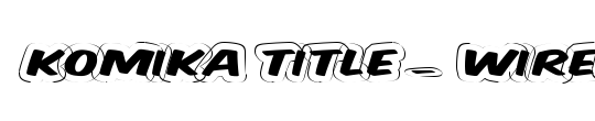 Komika Title - Wired