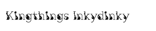 Kingthings Inkydinky