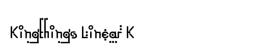 Kingthings Linear K
