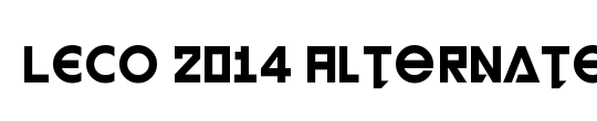 LECO 2014 Alternate