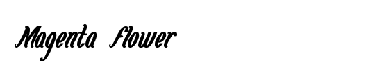 Magenta Flower