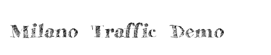 Milano Traffic Demo