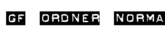 GF Ordner Normal