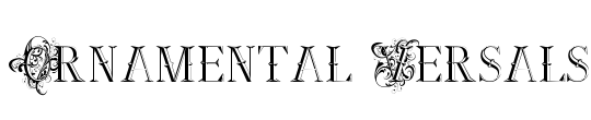 Ornamental Versals
