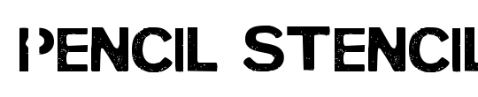 PENCIL STENCIL