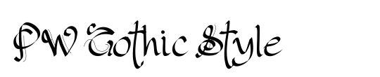 PW Gothic Style