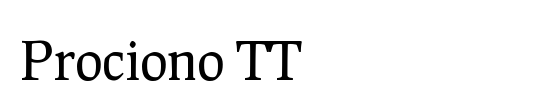 Prociono TT