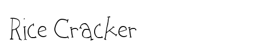 Rice Cracker