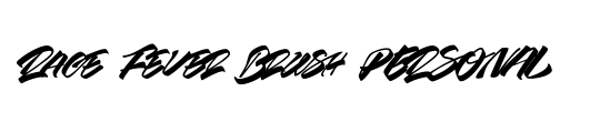 Race Fever Brush PERSONAL