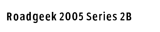 Roadgeek 2005 Series 2B