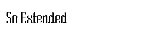 So Extended