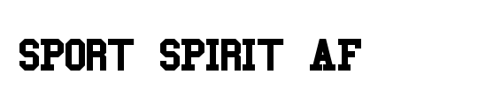 SPORT SPIRIT AF
