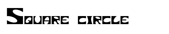Square circle