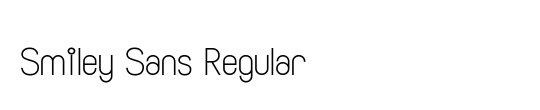 Smiley Sans