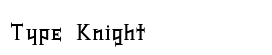 Type Knight