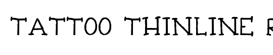 Tattoo Thinline