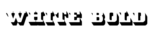 White Bold