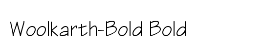 Woolkarth-Bold