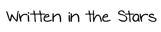 Written in the Stars