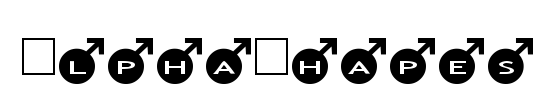 AlphaShapes male