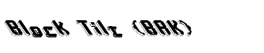 Block Tilt (BRK)
