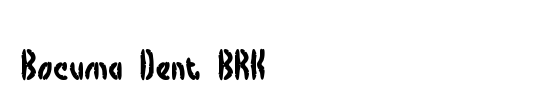 Bocuma Dent BRK