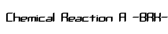 Chemical Reaction A (BRK)