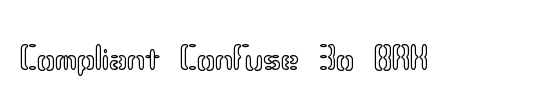 Compliant Confuse 3o BRK