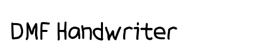 DMF Handwriter