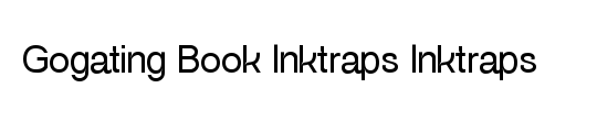 Gogating Book Inktraps