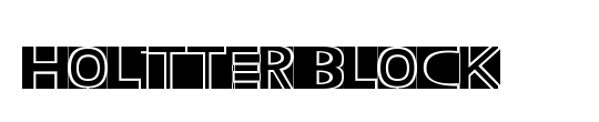 Holitter Block