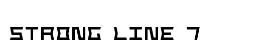 Strong Line 7