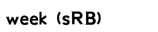 week (sRB)